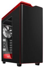 Корпус NZXT H440 черный/красный w/o PSU ATX 7x120mm 5x140mm 2xUSB2.0 2xUSB3.0 audio bott PSU